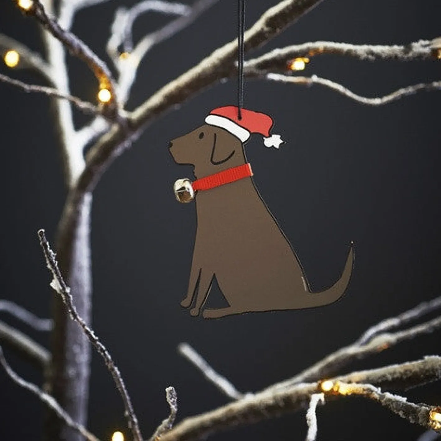 Sweet William Mischievous Mutts Christmas Decoration