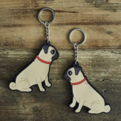 Sweet William Mischievous Mutts Key Chains