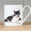 Mclaggan Smith Moggy Cat Bone China Mug
