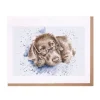 Wrendale Designs 'Molly' Chocolate Labrador Greetings Card