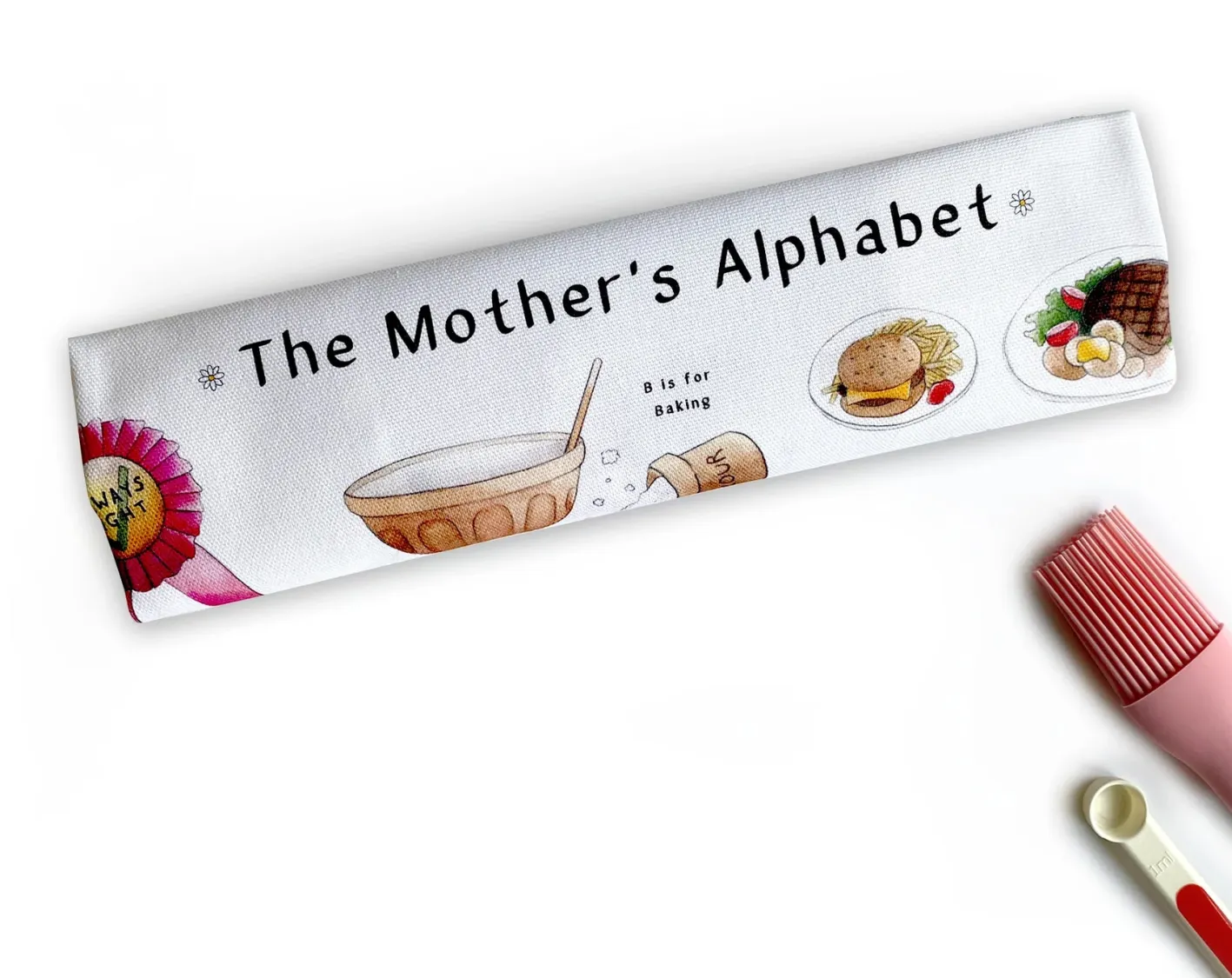 Yeti Mother's Alphabet Tea Towel