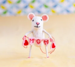 Sew Heart Felt Mouse with Mom Bunting