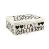 Emma Bridgewater Mr. & Mrs. Black Toast Deep Rectangular Tin