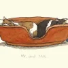 Two Bad Mice Mr & Mrs Greetings Card