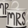 Moorland Pottery Mr & Mrs Twin Set of Mugs by
