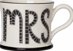 Moorland Pottery Mr & Mrs Twin Set of Mugs by