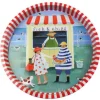 Emma Ball Mr. and Mrs. Fish Tin Tray