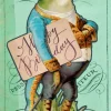 Madame Treacle Mr. Frog Birthday Greetings Card