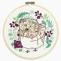 The Crafty Kit Co. Mrs. Tiggy-Winkle Embroidery Kit