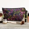 Toasted Crumpet Mulberry Noir Small Makeup Bag