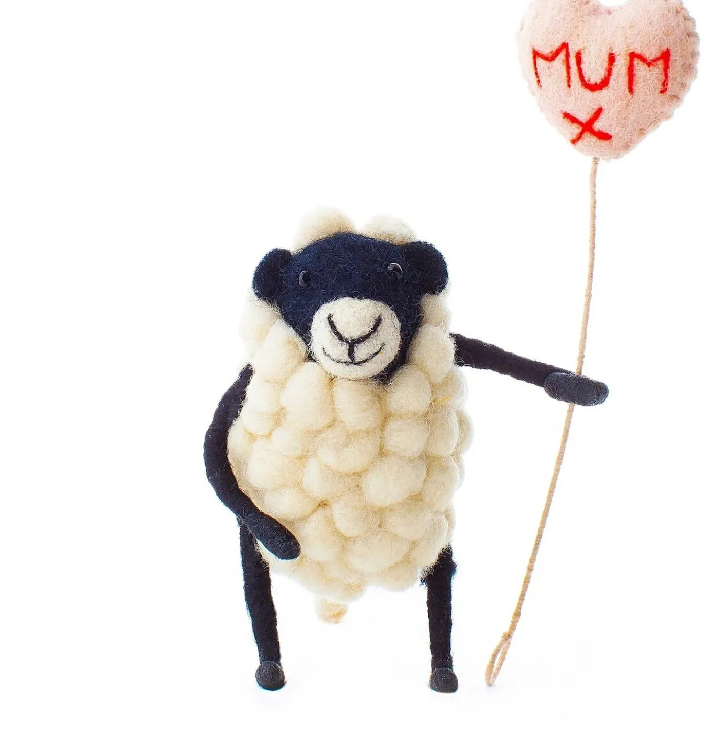 Sew Heart Felt Mum Balloon Sheep