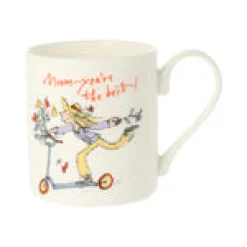 Mclaggan Smith Mum You're the Best Scooter Bone China Mug