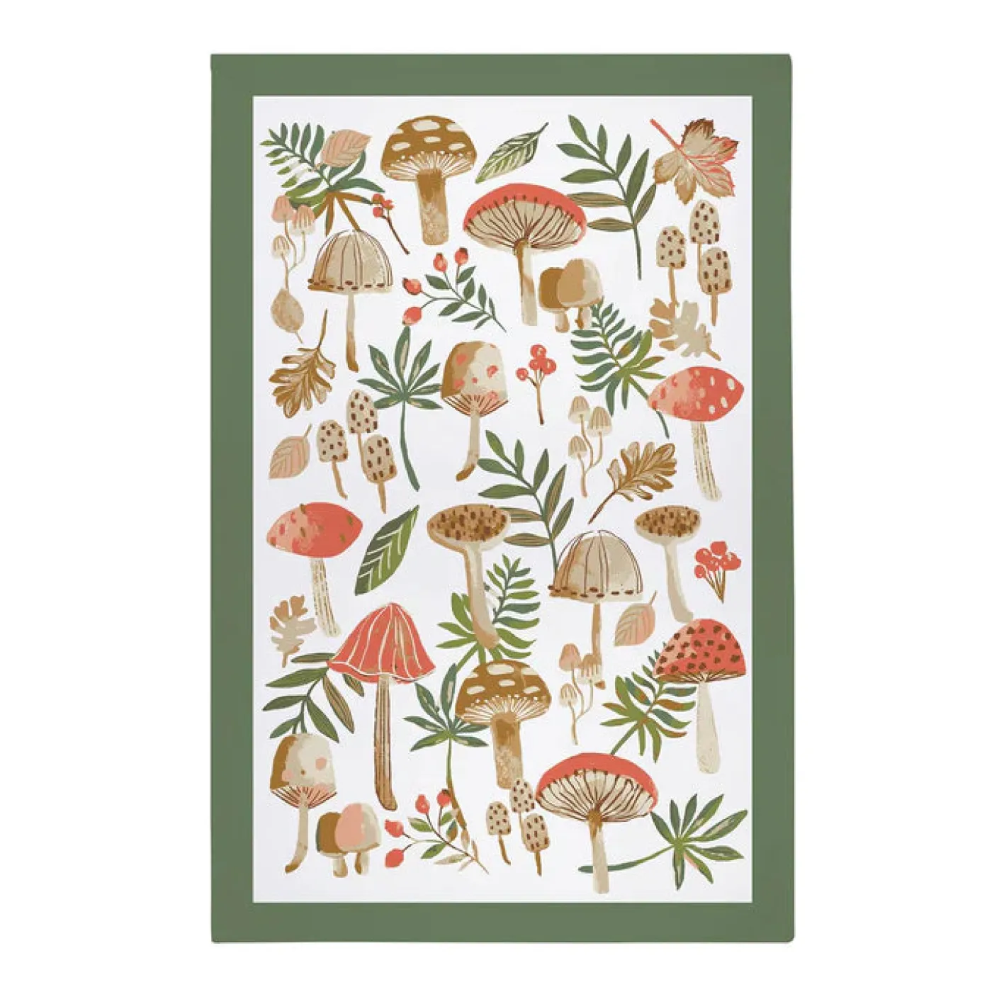 Ulster Weavers Mushrooms Cotton Tea Towel