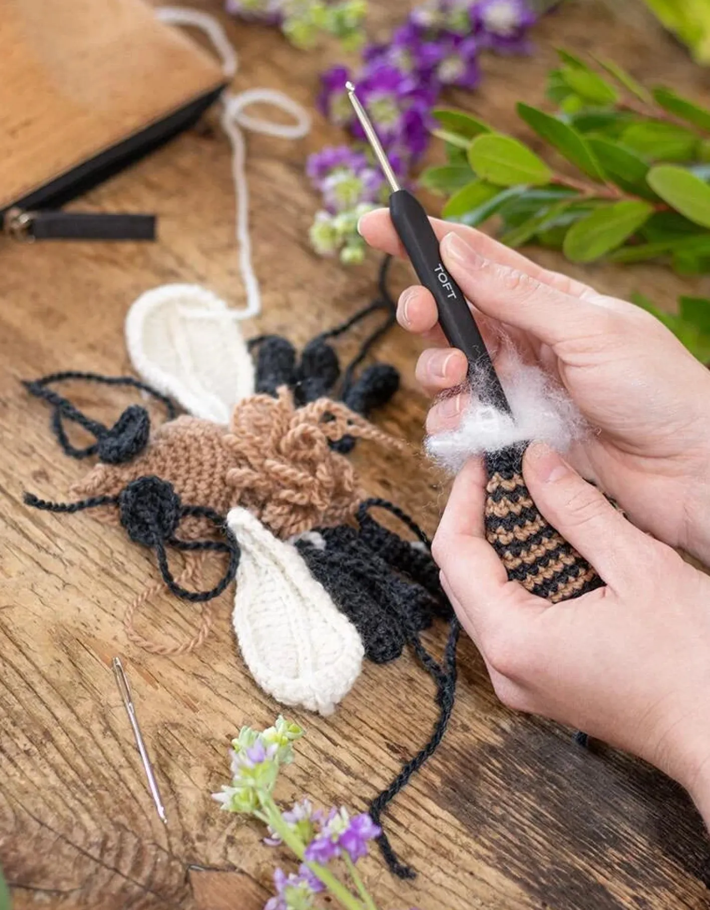 Toft Crafts Nancy the Honey Bee Crochet Kit