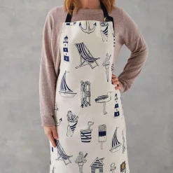 Victoria Eggs Nautical Apron