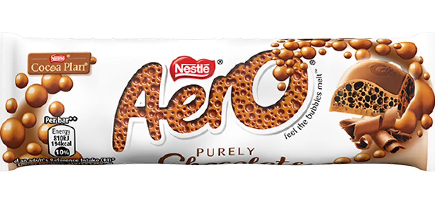 Tea & Biscuits Nestle Aero Chocolate Bar 36g