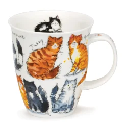 Dunoon Nevis Messy Cats Mug