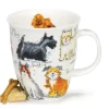 Dunoon Nevis Messy Dogs Mug