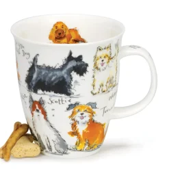 Dunoon Nevis Messy Dogs Mug