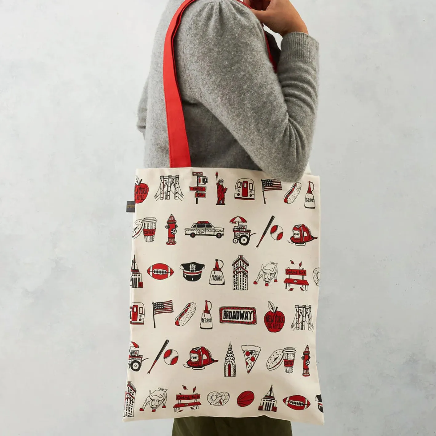 Victoria Eggs New York New York Canvas Tote Bag