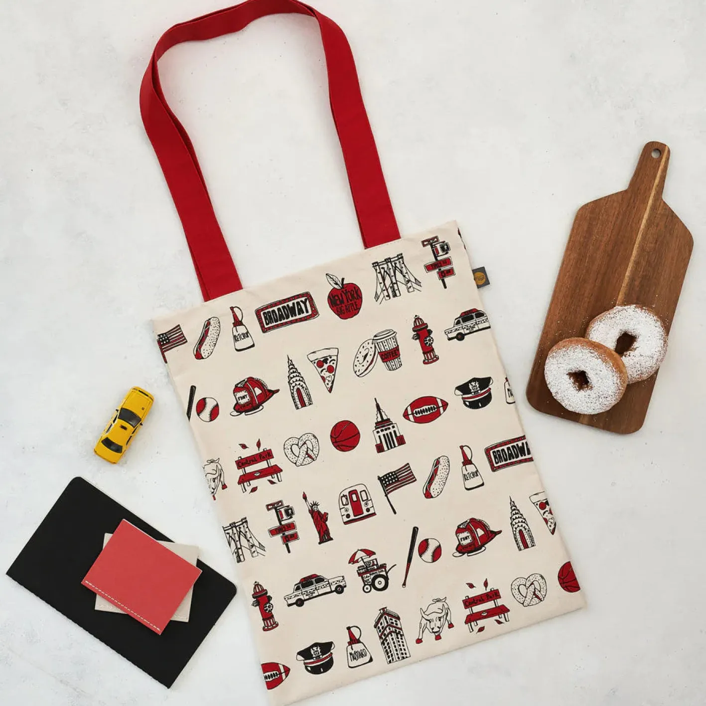 Victoria Eggs New York New York Canvas Tote Bag