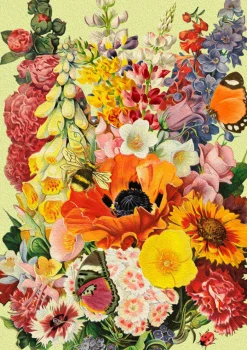 Madame Treacle Next to the Potting Shed Greetings Card