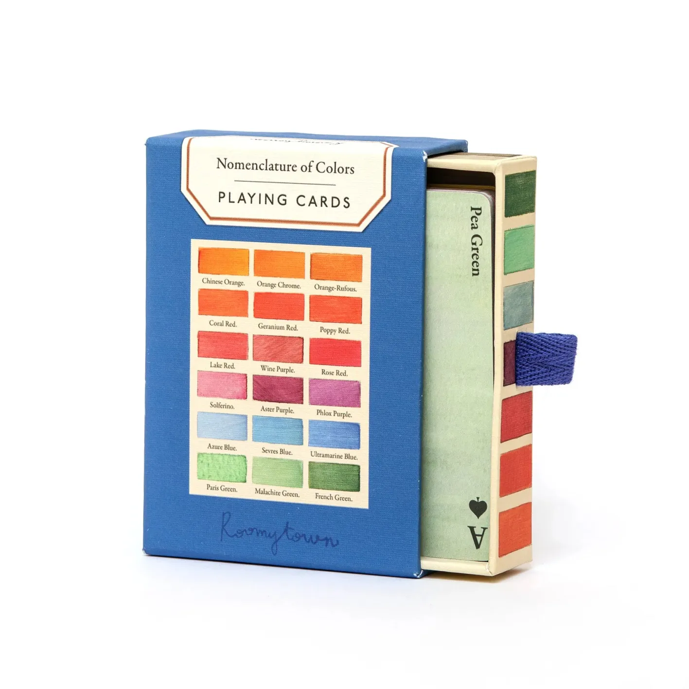 Roomytown Nomenclature of Colors Playing Cards
