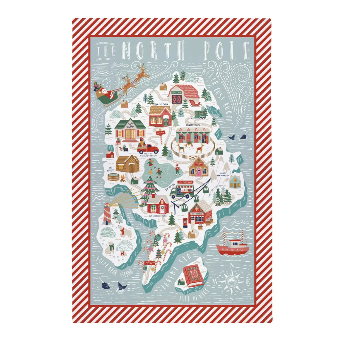 Ulster Weavers North Pole Cotton Tea Towel