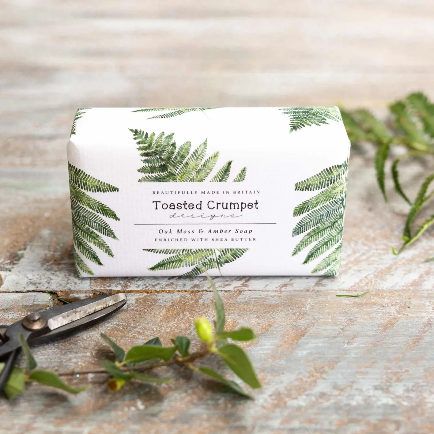 Toasted Crumpet Oak Moss & Amber Soap