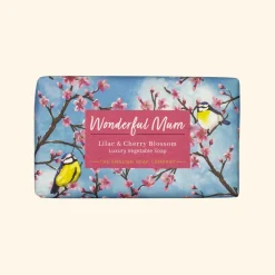 English Soap Company Occasions Lilac & Cherry Blossom Wonderful Mum Soap