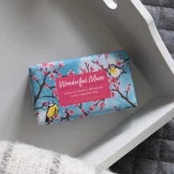 English Soap Company Occasions Lilac & Cherry Blossom Wonderful Mum Soap