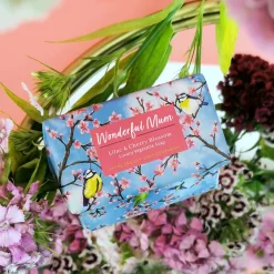 English Soap Company Occasions Lilac & Cherry Blossom Wonderful Mum Soap
