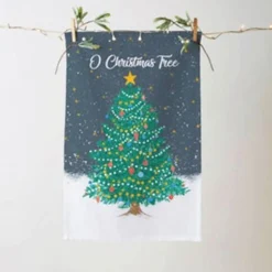 Ulster Weavers O Christmas Tree Recycled Cotton Tea Towel