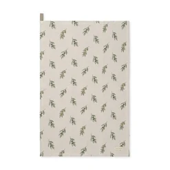 Sophie Allport Olive Branches Linen Tea Towel