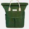 Kind Bag London Olive Green Hackney Medium Backpack