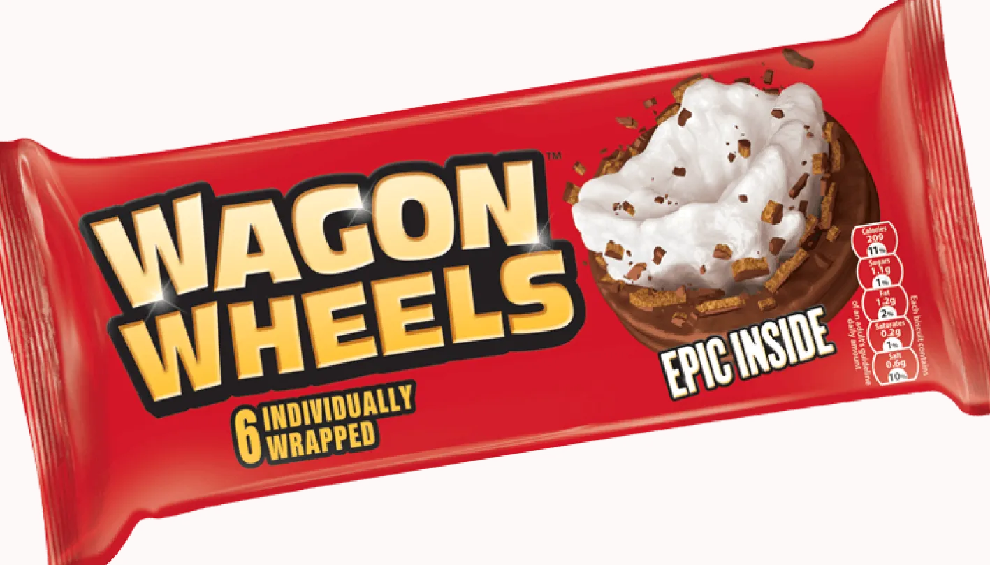 Tea & Biscuits Original Wagon Wheels 6 Pack