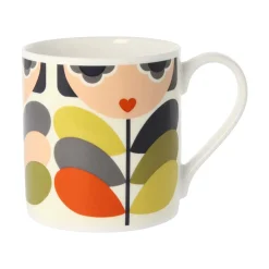 Orla Kiely Lady Stem Bone China Mug