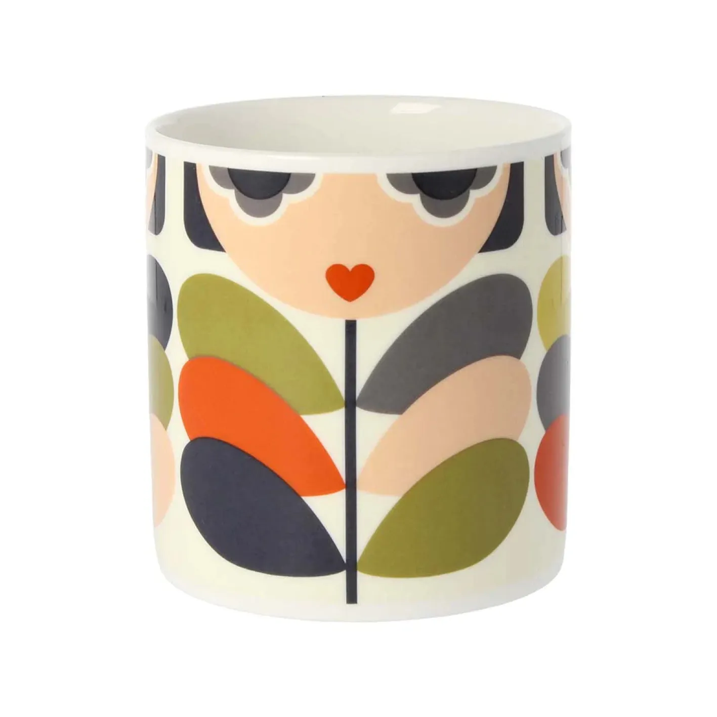 Orla Kiely Lady Stem Bone China Mug