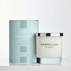 Marmalade of London Oud & Black Cherry Glass Candle
