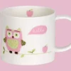 Repeat Repeat Owlie 1 Handle Mug in Pink