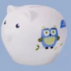 Repeat Repeat Owlie Piggy Bank in Blue