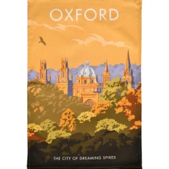 Town Towels Oxford Dreaming Spires Tea Towel