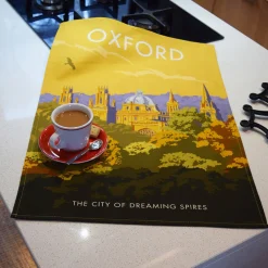 Town Towels Oxford Dreaming Spires Tea Towel