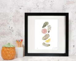Corinne Alexander Oyster Print by