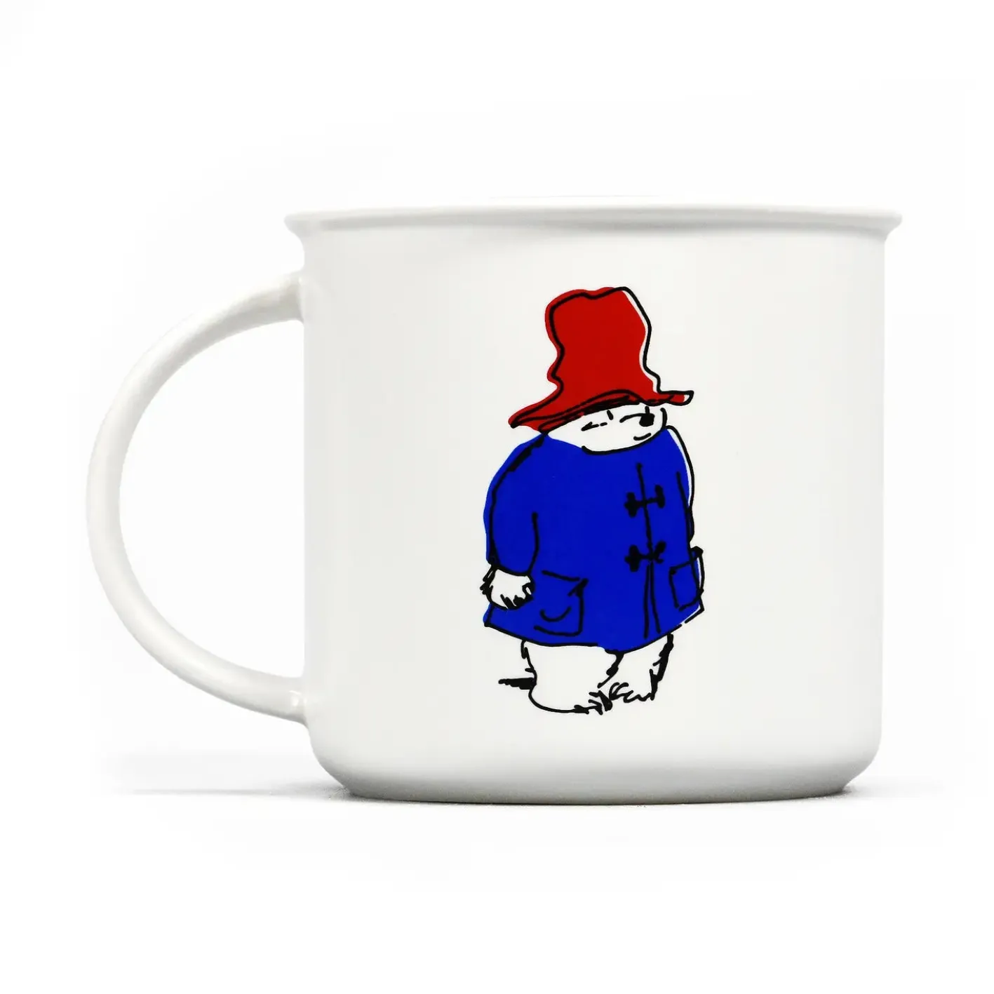 Half Moon Bay Paddington Bear Enamel Style Ceramic Mug