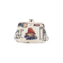 Signare Paddington Bear Tapestry Frame Coin Purse