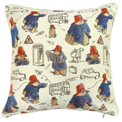 Signare Paddington Bear Tapestry Pillow