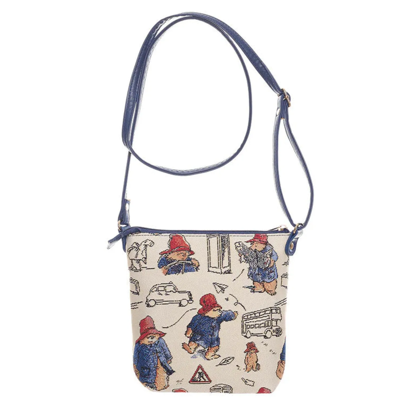 Signare Paddington Bear Tapestry Sling Bag
