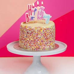 Talking Tables Pastel Happy Birthday Candle Cake Topper