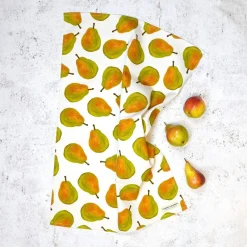 Corinne Alexander Pear Tea Towel by